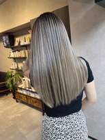 サニー 渋谷(SUNNY) バレイヤージュ、ハイライト、レイヤーカット、グレージュ