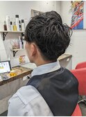 緩めスペインカール×マッシュ