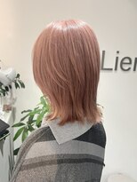 リアン(Lien)&nbsp;ブリーチ2回～　ピンクベージュ　miyu
