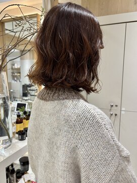 シーア(ciia) ボブ ボブパーマ ニュアンスパーマ ウェーブパーマ レイヤー