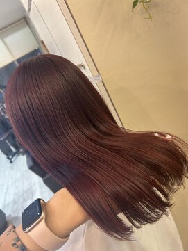 アルーシェ 錦糸町店(Alushe) ダスティチェリーブラウン【髪質改善　錦糸町】