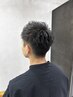 【深田指名限定】メンズカット、眉カット、ショートスパ¥7500