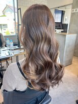 ブルー(BLUE)&nbsp;《Blue新田》#インナーカラー#ベージュ