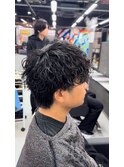 メンズカットパーマ/ニュアンスパーマ/フェザーパーマ[北千住]