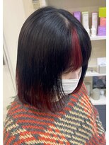 ベルバイグレイス(BELLE by grace)&nbsp;グラデーションカラー(レッド×ブラック)