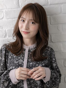 ヘアスタジオ ガロウ(hair stuido garou) ミディアムヘア/デザインカラー/フェイスフレーミング/盛岡142