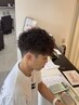 【90分コース】メンズカット＋各種パーマ【スパイラル/波巻き】￥10000