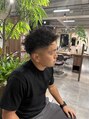 ヘアークリアー せんげん台 波巻きスパイラルMIX×アップバング