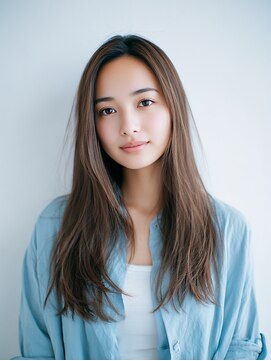 ニスル センター南店(NISURU） 黒髪/クラゲヘアー/オリーブグレー/小顔/ココアベージュ