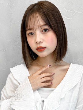 アグノス 青山(Agnos) ナチュラルカール美髪ココアベージュワンカールクラゲヘアー