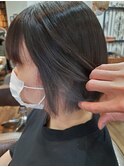 インナーカラー ハイライト 耳かけ 学割U24