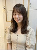 20代30代40代ハッシュカット/グレージュ/デザインカラー