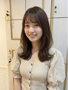 ネオリーブ チロル 横浜西口店(Neolive CiroL.) 20代30代40代小顔レイヤー/暗めカラー/デザインカラー