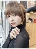 髪質改善/大人ガーリー/似合わせカット/ショートボブ前髪/仙台