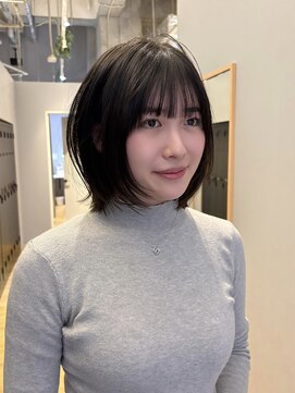 ジアン バイ ミルボン NU茶屋町+(GIEN by milbon) ボブ/レイヤーボブ/タッセルボブ/荒金昴