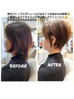 モールヘア 武庫之荘店(MOOL hair) スタイリングなしでもきまるショート