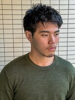 スウェル 押上店(Swell)&nbsp;MEN’S/リバースセンターパート/ニュアンスパーマ/錦糸町駅