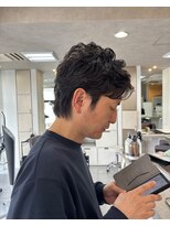 ホワイトストーン WHITE STONE パーマで簡単スタイリング↓メンズ限定↓