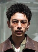 渋谷スパイキーショートツイストスパイラルパーマツイスパ強め
