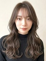 プーン(POON)&nbsp;艶感グレージュ×韓国レイヤーロング