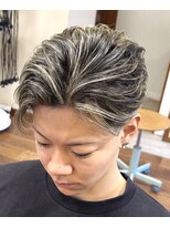 チャップス(HAIR MAKE CHAPS)&nbsp;ハイライトセンターパート
