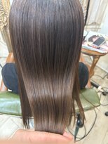 ソレイユ 新宿御苑前 (SOLEIL)&nbsp;236. 酸性ストレート/艶髪ロング/髪質改善/グレージュ