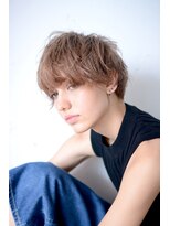 ミラバイグリーン(Mira by green)&nbsp;メルトカラー ベビーショート baby beige