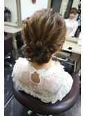 ルーズアップ（ヘアセット）