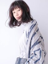 テトヘアー(teto hair)&nbsp;medium（ボブ、シースルーバング、ベージュ）