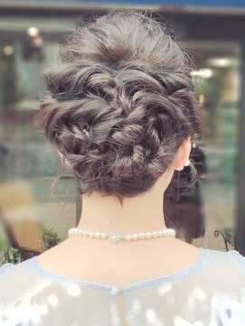 ヘア クチュール ミヨ(HAIR COUTURE MIYO) 結婚式 アップスタイル