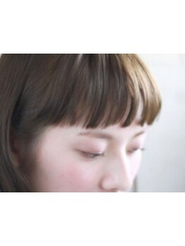 【カット+トリートメント\4000】女性Stylistのみ&マンツーマンで悩みをしっかり汲み取って提案してくれる。