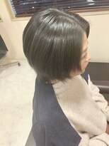 ヘアーサロン デペント(HAIR SALON Depend)&nbsp;ブリーチonカラー　グレーパール