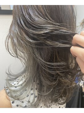 ジョンジョン(JOHN JOHN) アッシュ　インナーカラー