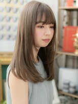 カバーヘアアンドスパ ブリス 浦和(COVER HAIR&SPA bliss)&nbsp;大人可愛いエアーストレートレイヤーロングT1浦和20代30代40代!