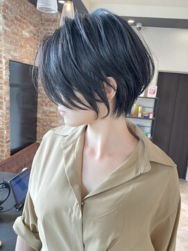 バンプ ギンザ(BUMP GINZA) 《30代40代》白髪ぼかしハイライト×前下がりボブ【イケダ】