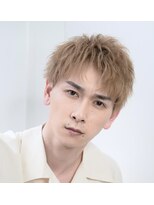 ゴールドシブヤ(GOALD SHIBUYA)&nbsp;ブリーチベージュショート　ダブルカラー　【ブライトショート】