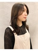 レイヤーカット/オージュア/セミロング/髪質改善