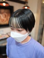 ボアップ 京橋店(boappu)&nbsp;#インナーカラー#シルバーカラー#ホワイトカラー#前髪インナー