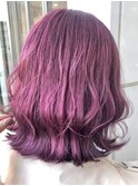 REMIstyles★バイオレットピンク　カシスピンク　ミディアムヘア