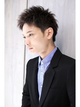 クリフ バイ リップス ヘアー(CLIF by LIPPS hair) ベリーショート　刈り上げ　ツーブロック　アップバング