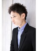 ベリーショート 刈り上げ ツーブロック アップバング