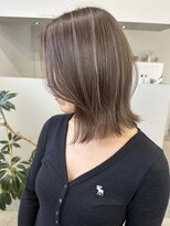 ジルブラン(JIL BLAN)&nbsp;ハイライトバレイヤージュダブルカラー20代30代40代グレージュ