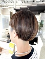 ヘア スパ リゾート リアン(hair spa resort Lien)&nbsp;ハイライトミニボブ