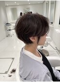 お客様style☆癖毛ミニーショート