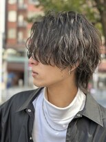 アイトーキョーリタ 渋谷(AI TOKYO Rita) メンズパーマブリーチニュアンス縮毛矯正