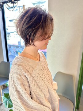 ラフ 立川(Laff) ふんわり丸みとクビレのショート♪