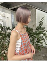 ロイリー バイ ローウェ 立川(Loely by Louwe)&nbsp;ベージュ/ハイトーン/レイヤー/ボブ/立川/髪質改善/ヘアセット