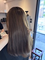 メアリーハリス(Mary Harris)&nbsp;【Mary Harris】オリーブグレージュ・ナチュラルストレート