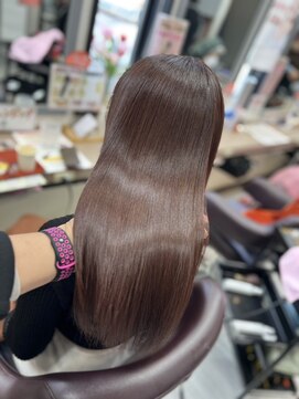 美容室 ケン(KEN) 髪質改善トリートメント×ナチュラピンク