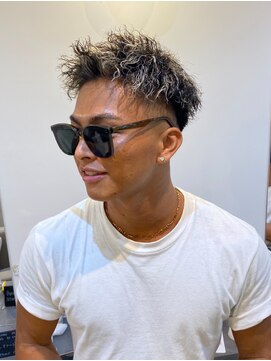 メンズバイココテラス 豊中(men's by cocoterace) ツイスパ/メンズパーマ/メンズカット/メッシュ/ホワイトメッシュ